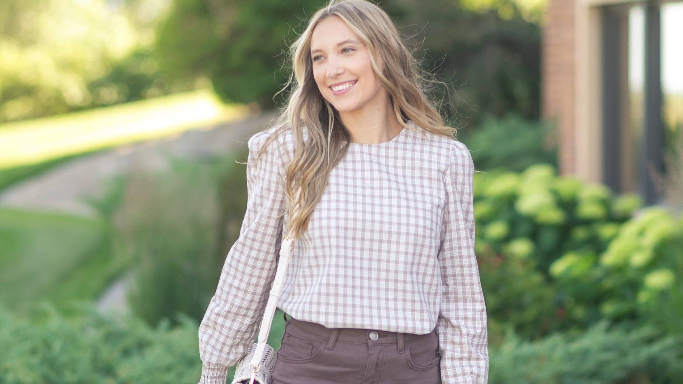 'Blake' Cinched Sleeve Blouse Fall