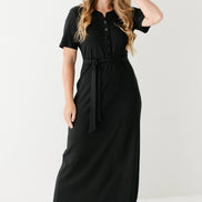 'Katelyn' Ribbed Knit Maxi Dress