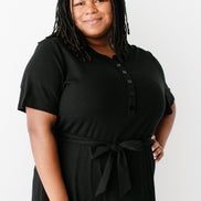'Katelyn' Ribbed Knit Maxi Dress