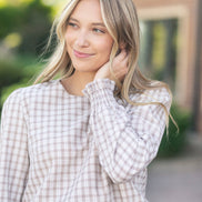 'Blake' Cinched Sleeve Blouse Fall