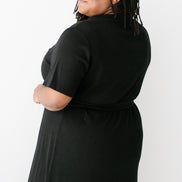 'Katelyn' Ribbed Knit Maxi Dress