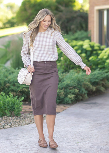 'Blake' Cinched Sleeve Blouse Fall
