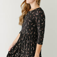 'August' Maternity and Nursing Friendly Floral Knee Length Dress