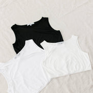 Reversible Cropped Layering Tank