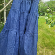 'Jacquelyn' Tiered Denim Skirt