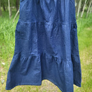 'Jacquelyn' Tiered Denim Skirt